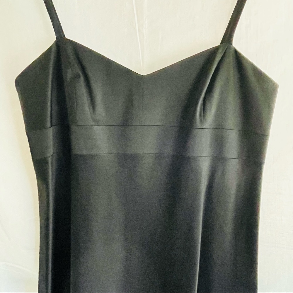 Semi Formal Mid Length Black Dress